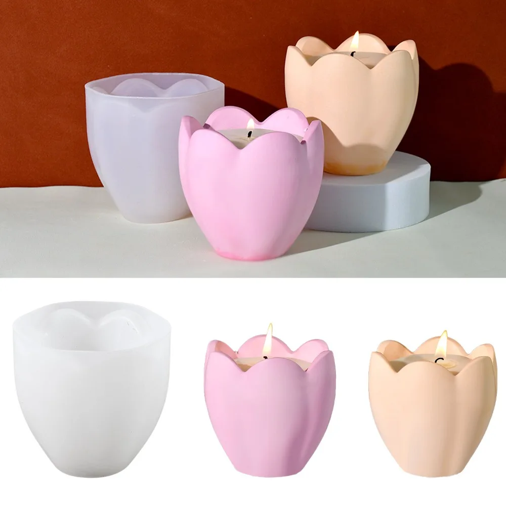 Tulip Candle Holder Silicone M - Flower Preservation Resin recension och pris