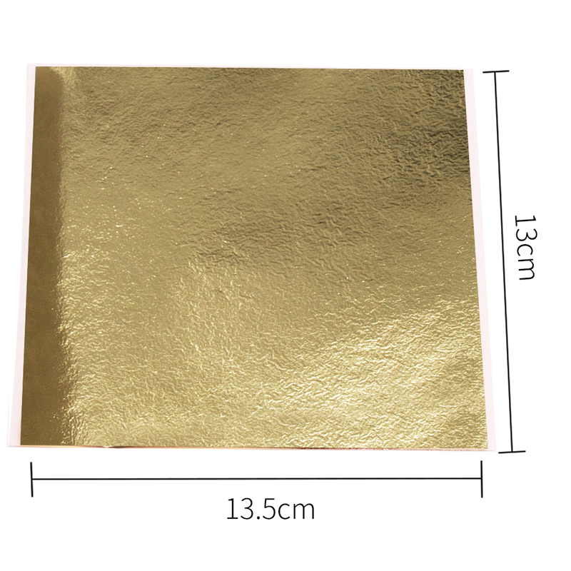 13x13.5cm Black Foil Paper Gol - Gold Foil Flakes recension och pris