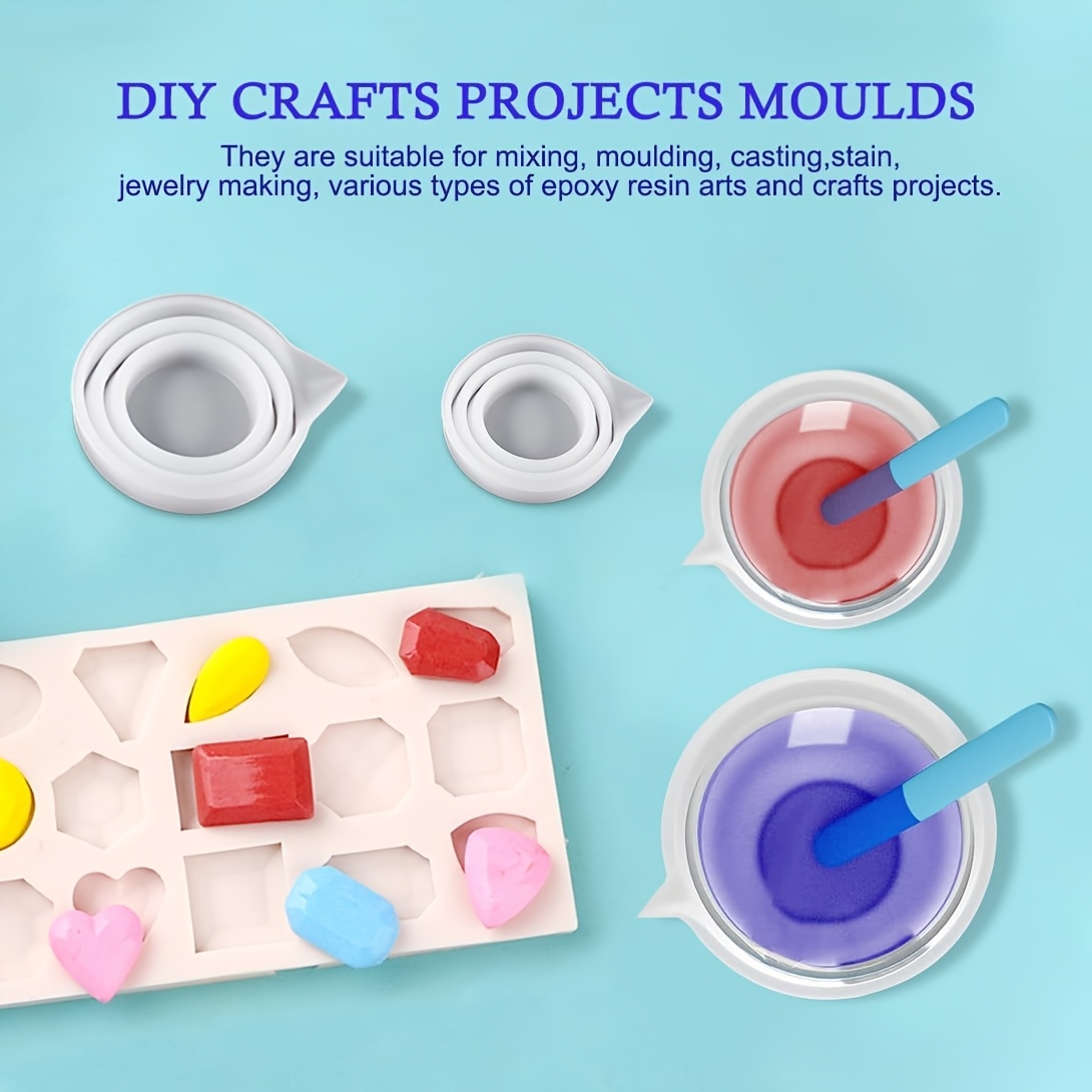 50-500ml Foldable Silicone Mea - Mixing Cup Silicone recension och pris