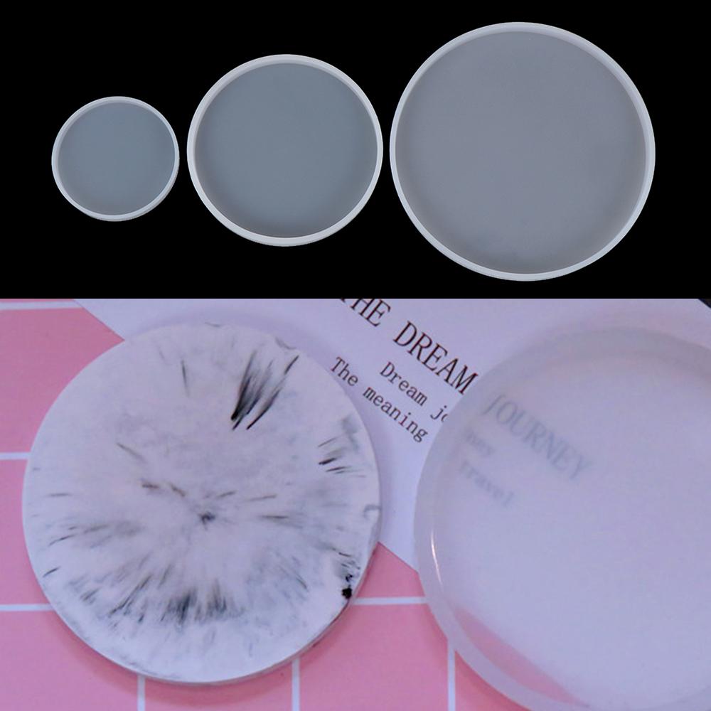 Clay Tool Silicone Fluid Arts  - Coaster Mold Round recension och pris
