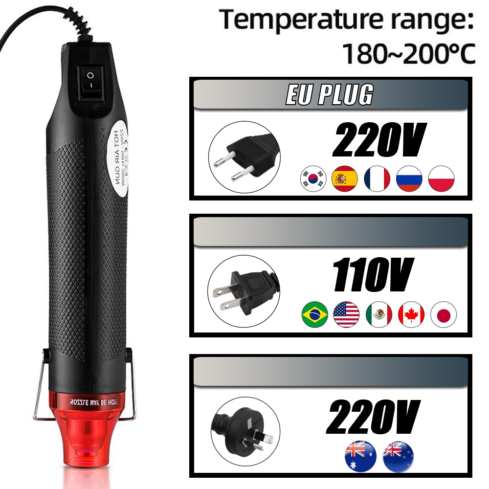 300W Hot Air Gun Portable Mini - Heat Gun Small recension och pris
